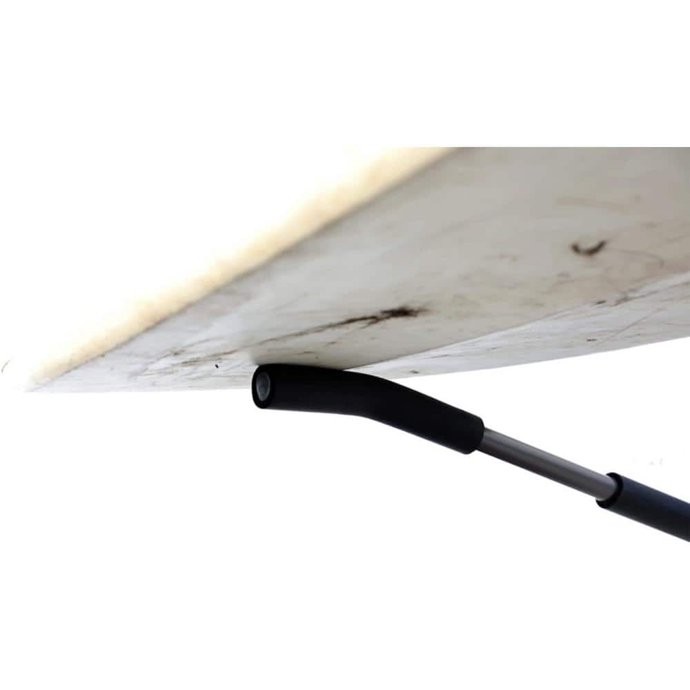 Black Metal Wall Mounted Adjustable Triple Kayak Rack