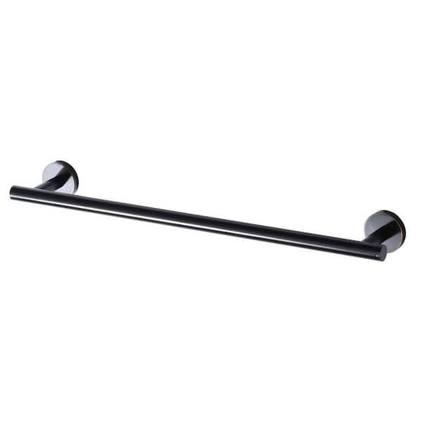 1 Pack 20 in. Stainless Steel Wall Mounted Single Towel Bar in Oil Rubbed Bronze