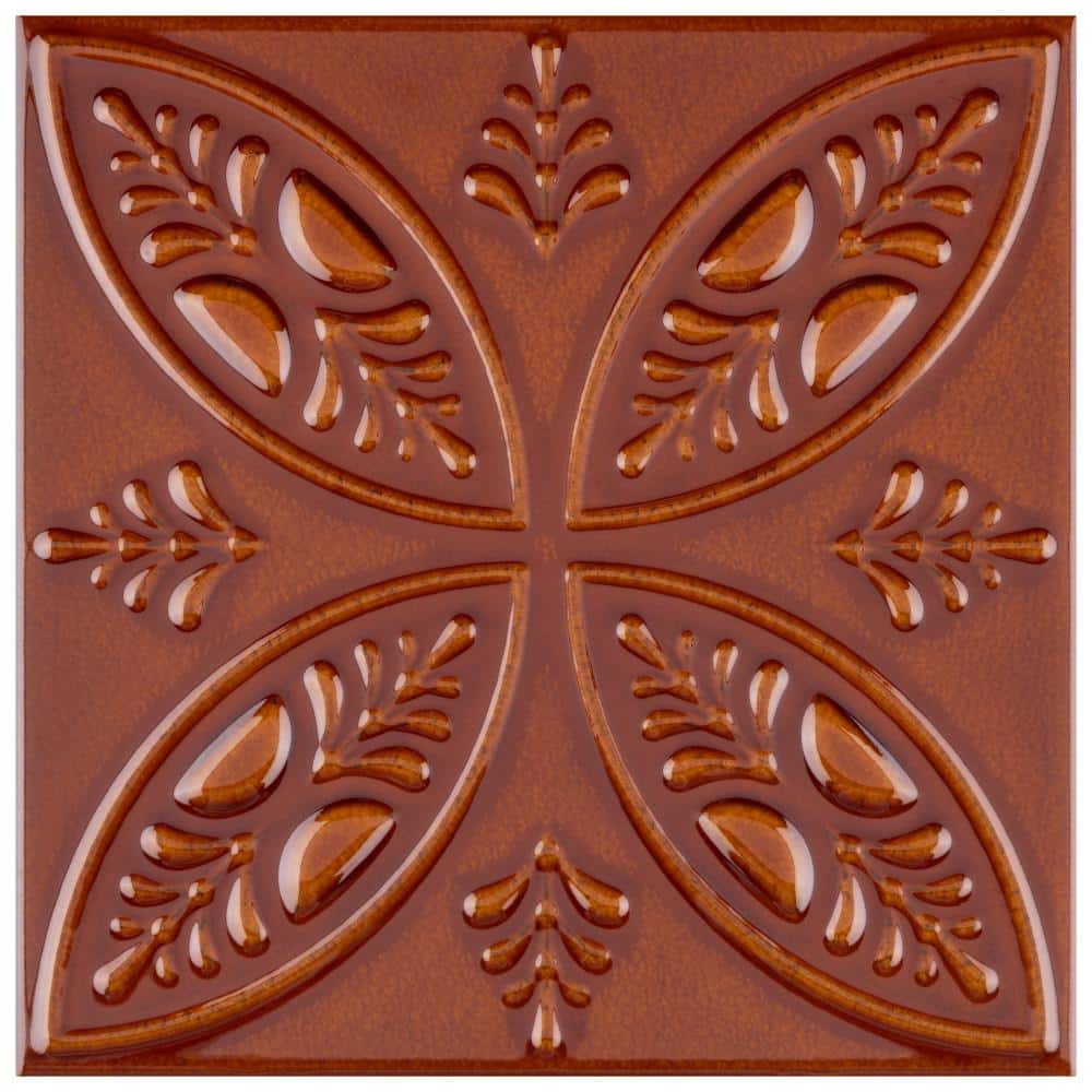 Trend Ambar 7-7/8 in. x 7-7/8 in. Ceramic Wall Take Home Tile Sample price history on PriceWatchPro
