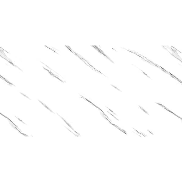 Dundee Deco Falkirk Moray 2/25 in. x 2 ft. x 1 ft. Peel  and Stick White Foam Decorative Wall Paneling (5-Pack)