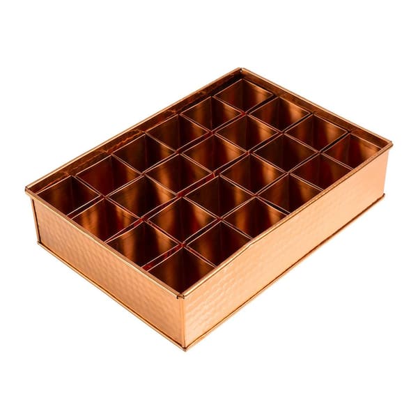 Copper Metal Seed Starter Tray