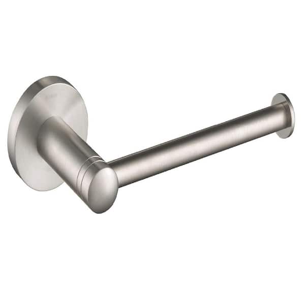 Adrinfly Wall Mount Bathroom Toilet Paper Holder in Brushed Nickel Finish