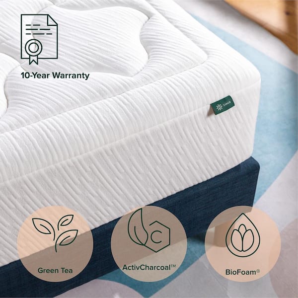 Cloud 12 in. Tight Top King Memory Foam Mattress