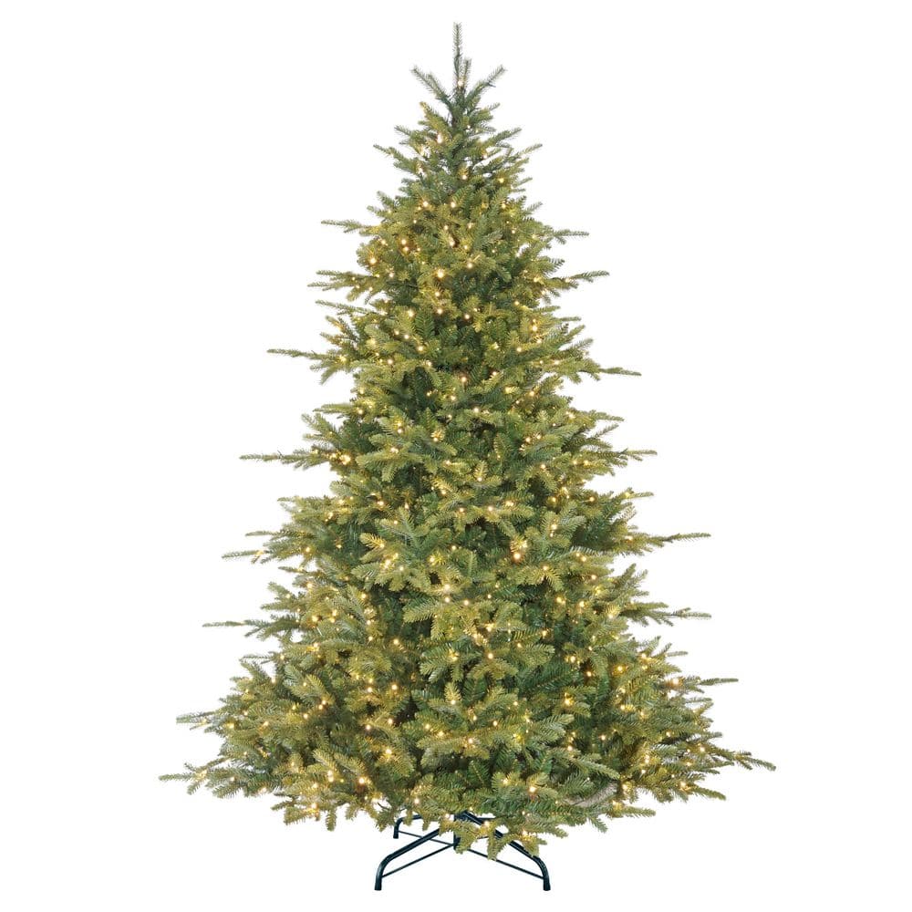 7.5 ft. Pre-Lit Artificial Christmas Tree Norwood Fir with 1200 Dual-Color LED Lights price history on PriceWatchPro