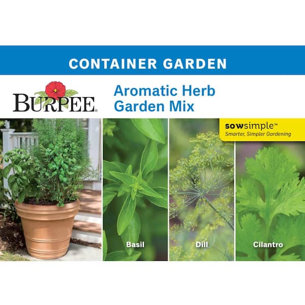 Burpee Container Garden, Aromatic Herb Garden Mix Seed
