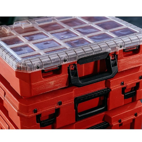 Hilti ProKit 11-Compartment Red Plastic Impact Resistant Small