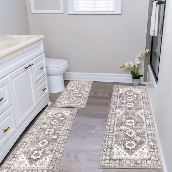 Boho Kitchen Mats Set of 3