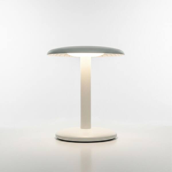 Brightech Zeno 7.2 in Ivory Cream Industrial Dimmable & Color