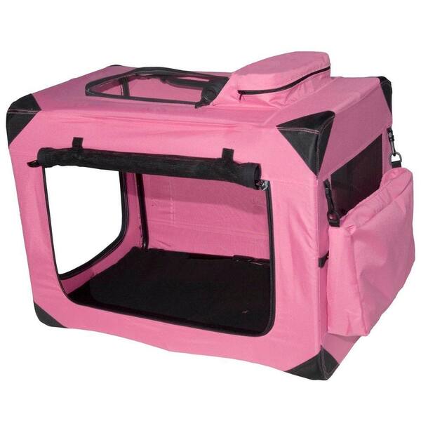 Pet Gear Generation II 27.5 in. x 18 in. x 21 in. Deluxe Portable Soft Crate