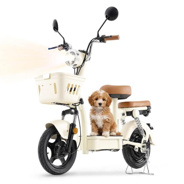 Electric Scooter with Seat for Adults, 1200W Powerful Motor, 62 Miles Long Range, 28MPH Top Speed