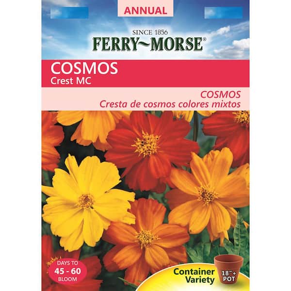 Ferry-Morse Cosmos Crest Mix Colors Seed