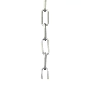 48 in. Brushed Nickel Square Profile Accessory Chain