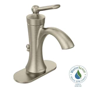 Wynford Single Hole Single-Handle High-Arc Bathroom Faucet in Brushed Nickel