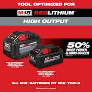 M18 FUEL 120 MPH 450 CFM 18-Volt Lithium-Ion Brushless Cordless Handheld Blower Kit with M18 FUEL Hedge Trimmer(2-Tool)