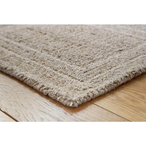 Brickburgh Gray 5 ft. x 7 ft. Geometric Area Rug