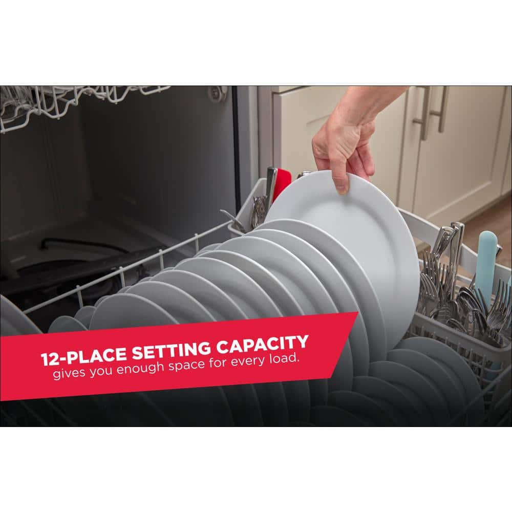 Amana Stainless Steel Built-In Dishwasher with Front Control