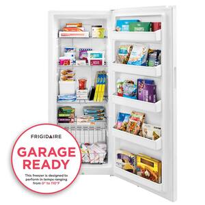 13 cu. ft. Frost Free Upright Freezer with Garage Ready, EvenTemp and Reversible Door in White