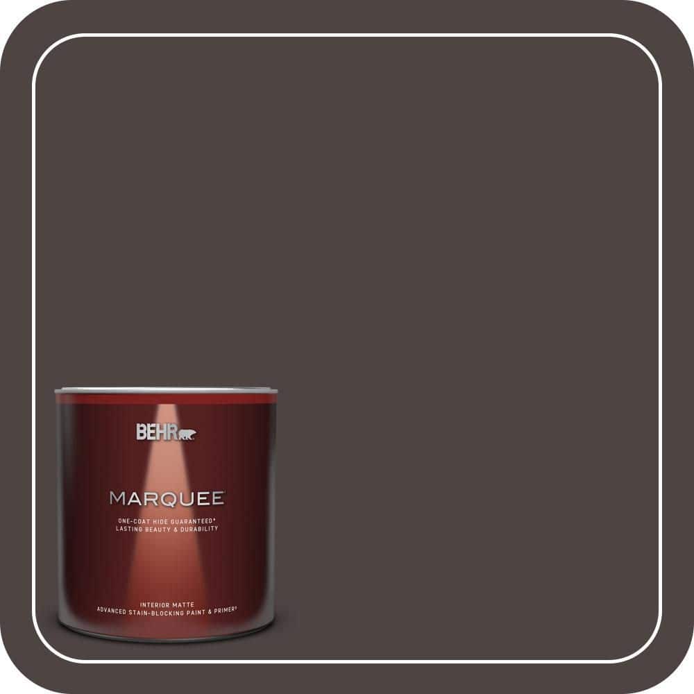 1 Qt. #N110-7 Black Garnet One-Coat Hide Matte Interior Paint & Primer price history on PriceWatchPro