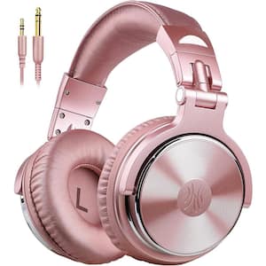 Pink Wired Over the Ear Headphones
