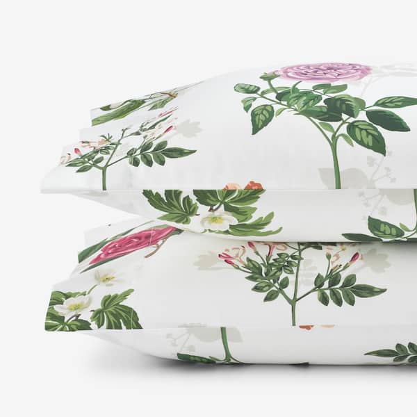 The Company Store Legends Hotel Cameilla Floral WrinkleFree White