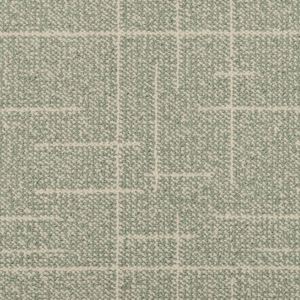 Neverland Nest-Dover-Blue 45 oz. Triexta Blend Pattern Loop Carpet - Installation Required