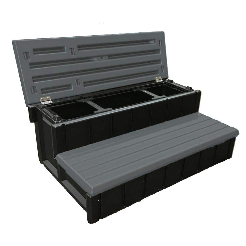 36 in. Storage Step, 2 Tone Deep in Gray and Black price history on PriceWatchPro