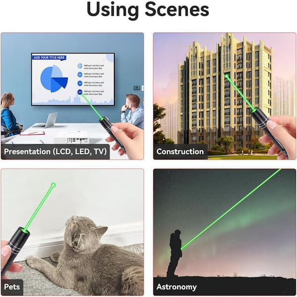 Lampe Torche Rechargeable USB à Longue Portée – Faisceau Puissant Pour TV, Présentation Et Extérieur