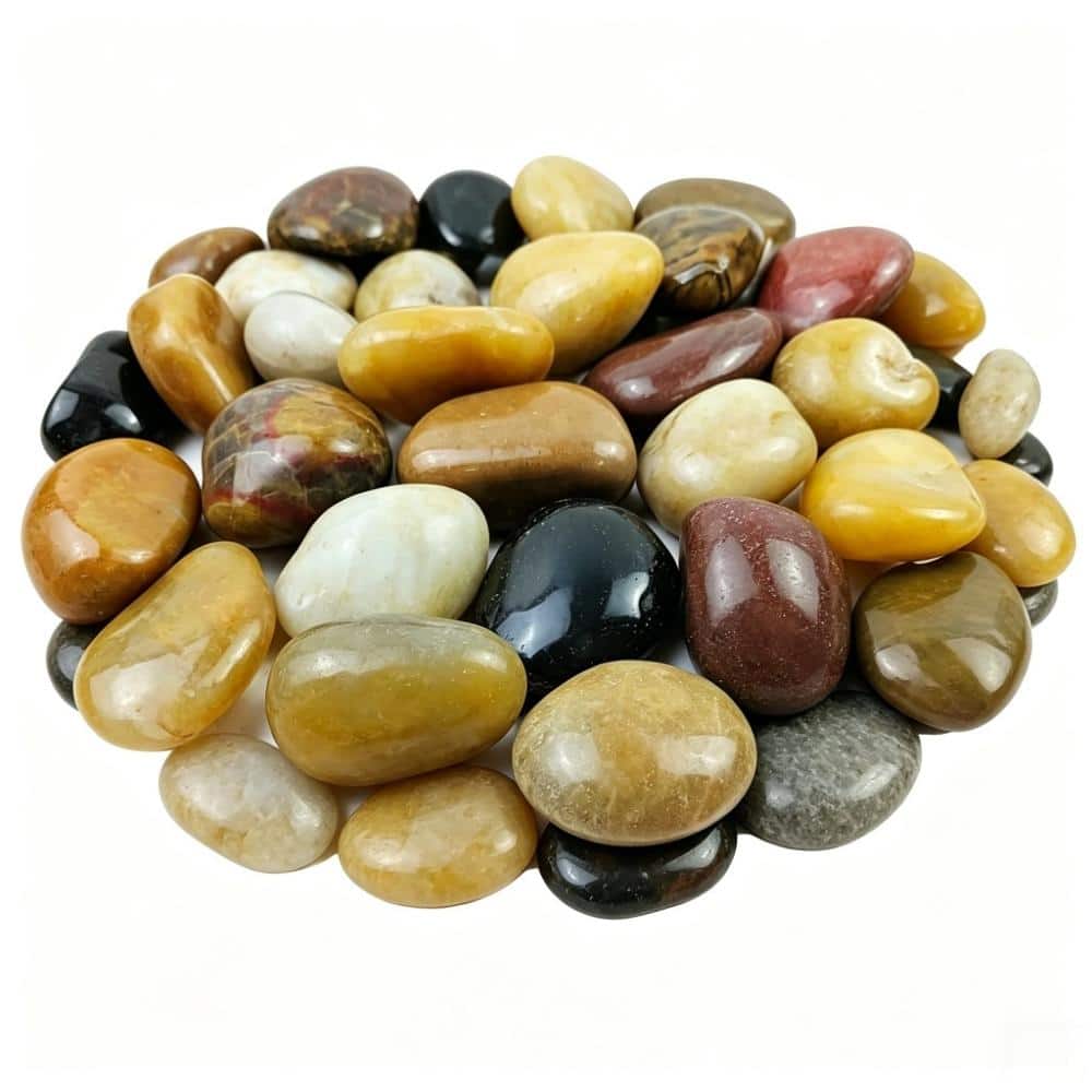 5lbs Decorative Pebbles,2-3 Inch River Rocks,For Aquariums,Potted Plants,Walkway,And Garden Landscaping,DIY.Mixed Colors price history on PriceWatchPro