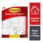 Command Variety Pack, Picture Hanging Strips, Utility Hooks and Wire Hooks, 1 Kit