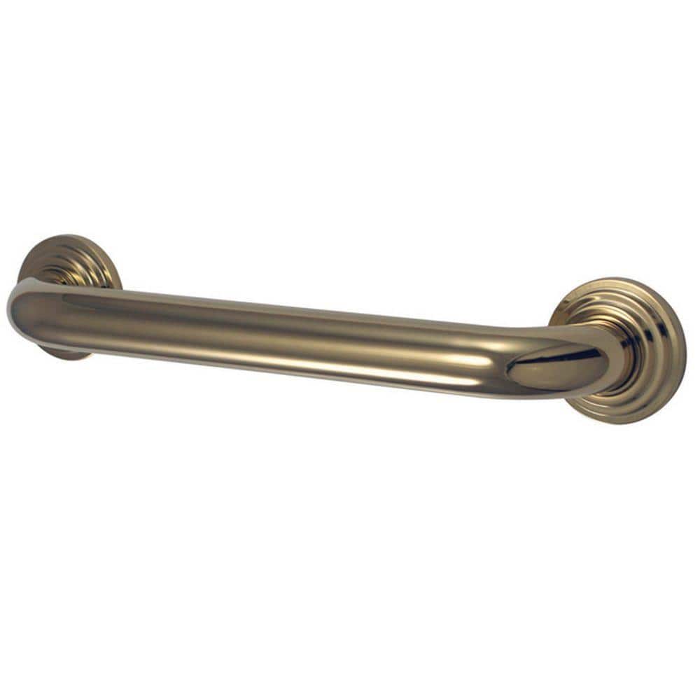 Milano 30 in. x 1-1/4 in. Grab Bar in Polished Brass price history on PriceWatchPro
