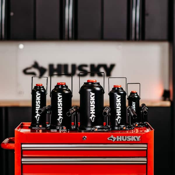 Husky 8 Ton Bottle Jack HPL8BW-ZDT-TH - The Home Depot