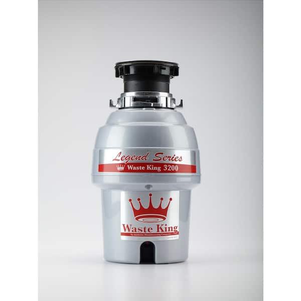 Waste King Legend Series 3/4 HP Continuous Feed Sound-Insulated Garbage  Disposal L-3200 - The Home Depot
