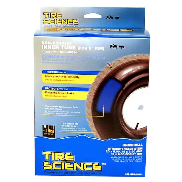 Tire Science Replacement Inner Tube with Sealant for 20 in. Tractor Tire with 8 in. Rim