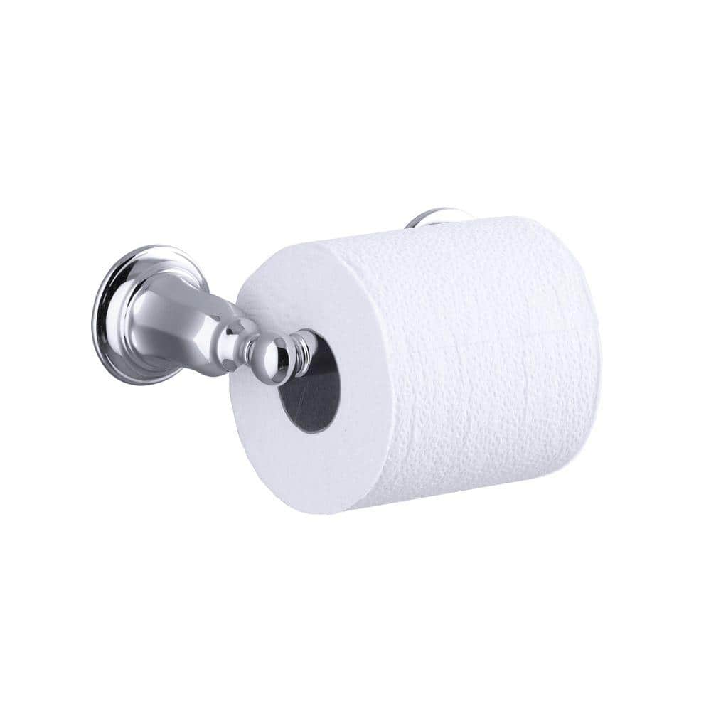 KOHLER K-11374-CP Forté Toilet Tissue Holder, Polished Chrome - Toilet  Paper Holders 
