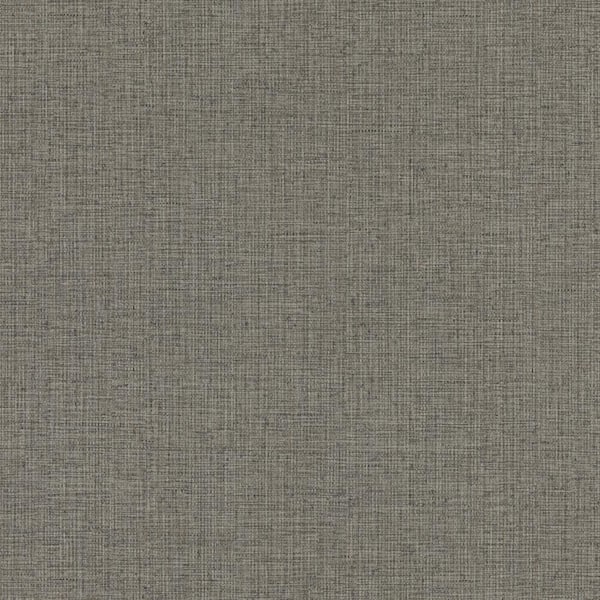 Warner Clarkson Dark Grey Woven Wallpaper