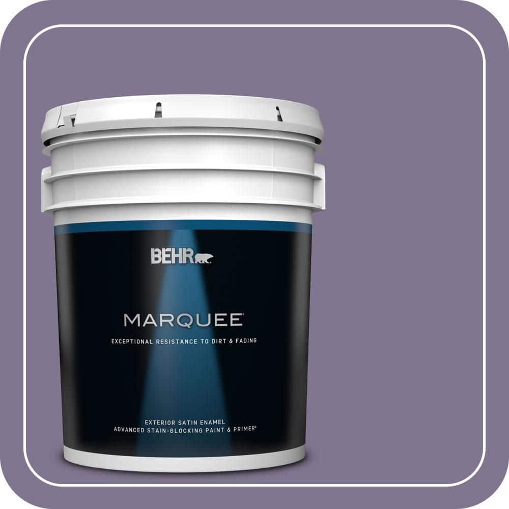 5 gal. #650F-5 Purple Statice Satin Enamel Exterior Paint & Primer price history on PriceWatchPro