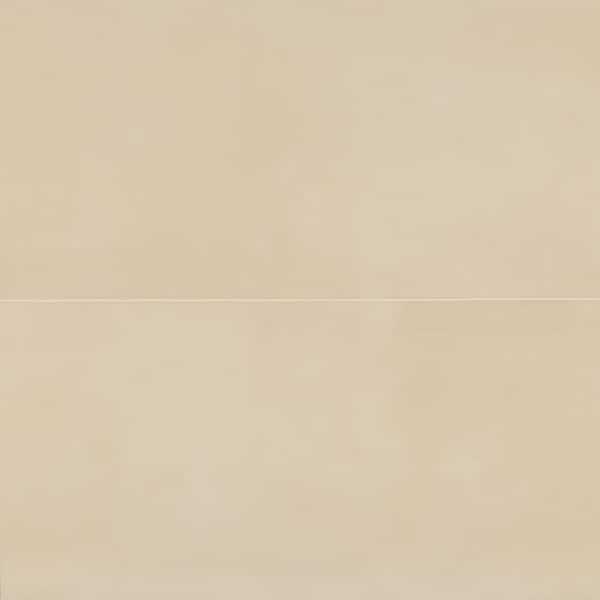 Bedrosians Sample-Sahara 4 in. x 5 in. Matte Ecru Porcelain Subway Tile