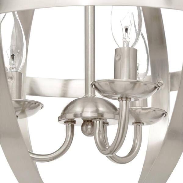 Westinghouse Stella Mira 3 Light, Best Way To Clean Brushed Nickel Light Fixtures