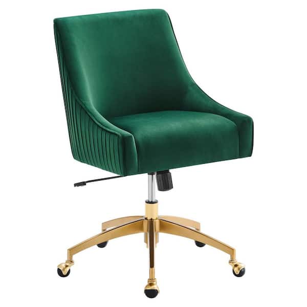 MODWAY Discern Green Performance Velvet Office Chair