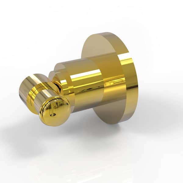 Allied Brass Washington Square Collection J-Hook Robe/Towel Hook in Polished Brass