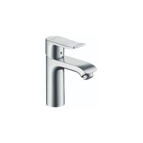 Metris Single Handle Single Hole Bathroom Faucet in Chrome