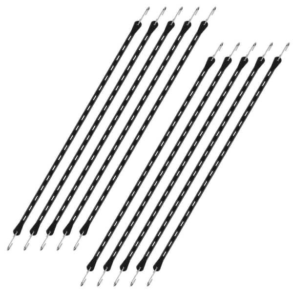 Adjustable Tarp Straps Value Pack - 5 piece (2-Pack)