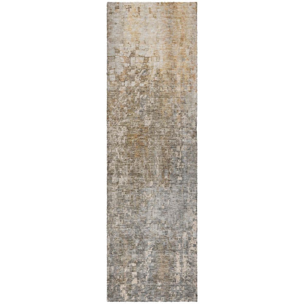 Dream Shag Premium Machine Washable Abstract ADS581 Beige 2 ft. x 7 ft. Runner Rug price history on PriceWatchPro