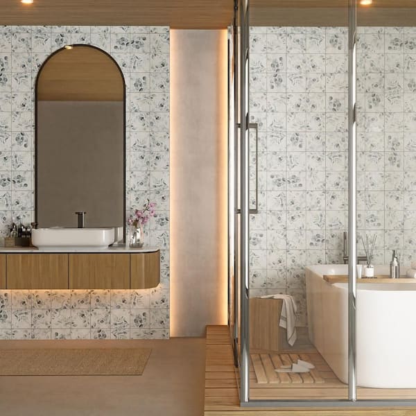 Mayolica Woods 6 in. x 6 in. Ceramic Wall Tile (6.14 sq. ft. /Case)