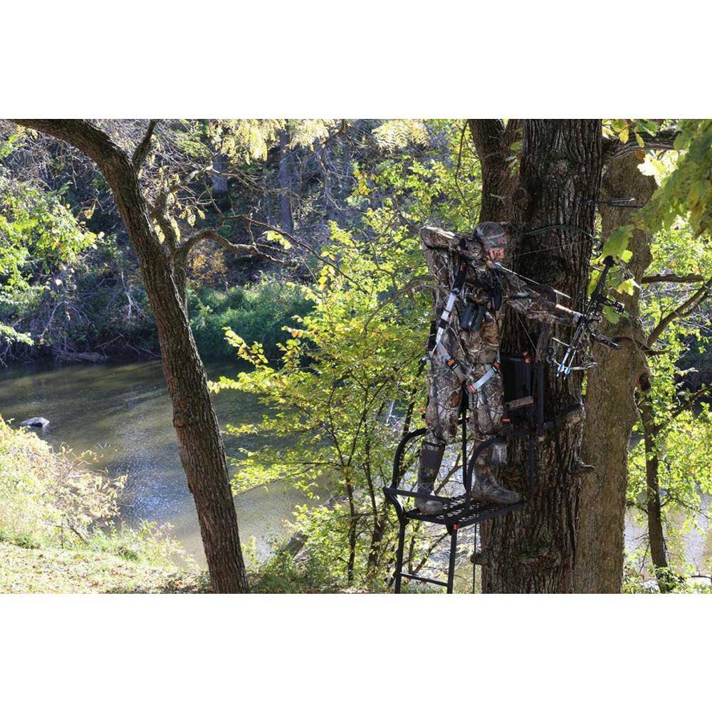 Big Game Black Steel 1-Person Ladder Tree Stand