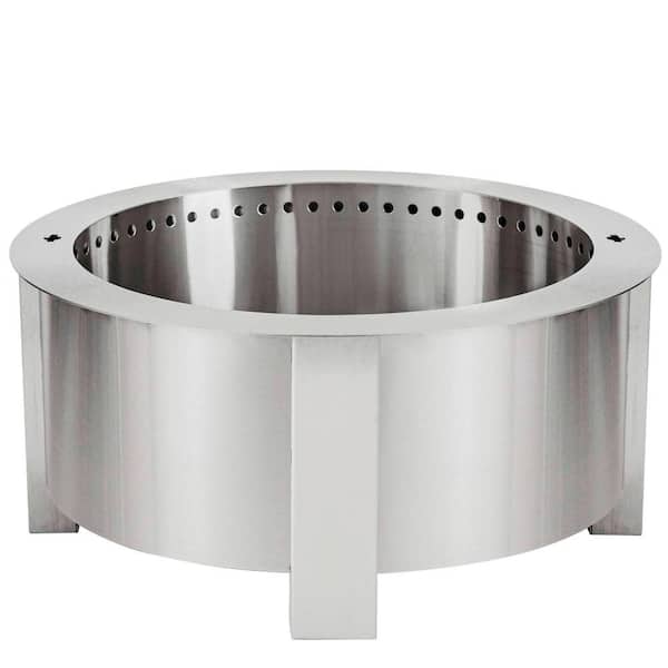 Breeo X Series 30 Smokeless Fire Pit in Stainless Steel