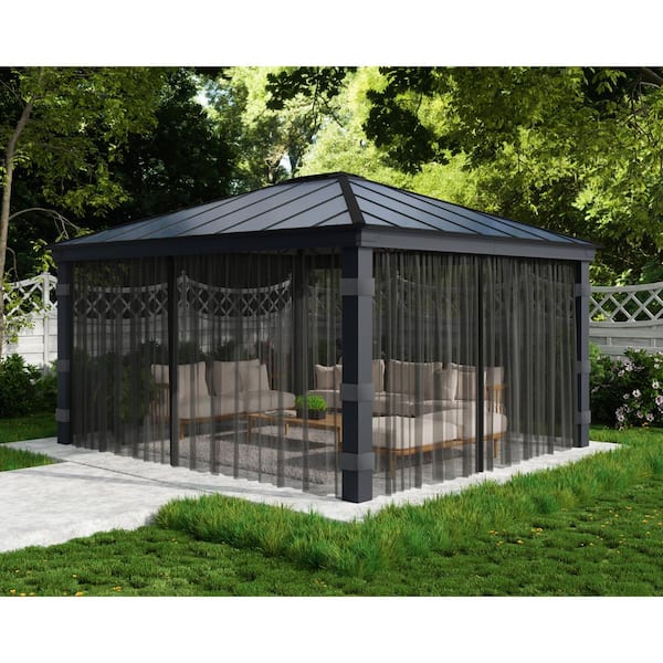 CANOPIA by PALRAM Netting Set for Dallas 14 ft. x 16 ft. Outdoor