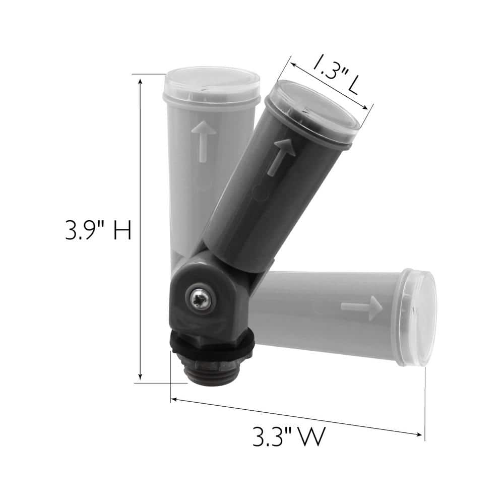 Gray Swivel Mount Outdoor Photocontrol Sensor