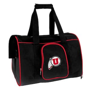 NCAA Utah Utes Pet Carrier Premium 16 in. Bag in Red