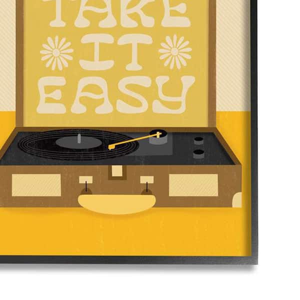 yellow record players
